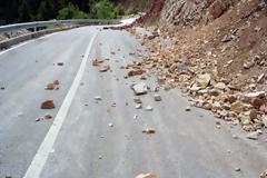 Κατολίσθηση στην Εγνατία