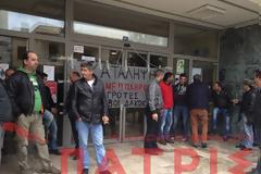 Πύργος: Υπό κατάληψη το κτίριο της Π.Ε. Ηλείας - Ανακοίνωση-εισήγηση εξέδωσε ο Χ.Καφύρας