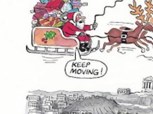 Φωτογραφία για Σοκ από την Χριστουγεννιάτικη κάρτα της εφημερίδας Guardian για την Αθήνα