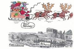 Η αγγλική κwλοφυλάδα  Guardian μας ειρωνεύεται χριστουγεννιάτικα.. (pic)