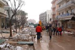 Με πυρετώδεις ρυθμούς συνεχίζονται τα έργα των αστικών αναπλάσεων στη Βέροια