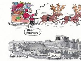 Φωτογραφία για Πρόκληση του Guardian: Ούτε ο Άγιος Βασίλης δε σταματάει στην Ελλάδα