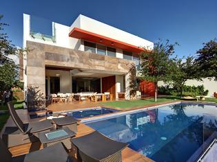 Φωτογραφία για Μοντέρνο σπίτι με γεωμετρικούς όγκους στο Μεξικό