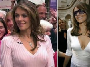 Φωτογραφία για Δεν «αντέχει» τα σουτιέν η Elizabeth Hurley