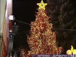 Φωτογραφία για Άναψαν το Χριστουγεννιάτικο δένδρο στο Καρπενήσι