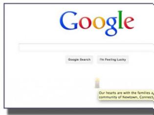 Φωτογραφία για Έτσι θρηνεί η Google τα θύματα του Κονέκτικατ