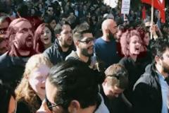 Κύπρος: Τα παιδιά του Χριστόφια διαδηλώνουν κατά του Μνημονίου