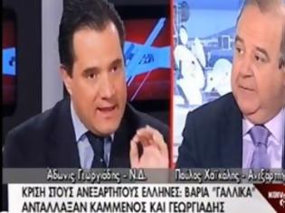 Φωτογραφία για Άγριος τηλεοπτικός καυγάς Γεωργιάδη - Χαϊκάλη..Βαρείς χαρακτηρισμοί στον αέρα...Βίντεο.