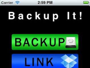 Φωτογραφία για BackupIt: Cydia tweak