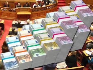 Φωτογραφία για Τελικά λεφτά υπάρχουν.. Αλλά μόνο για τους πολιτικούς...Με €45 εκατ. ενισχύθηκαν τα κόμματα το 2012
