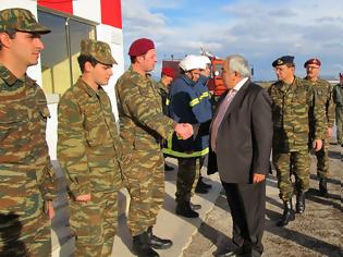 Φωτογραφία για Ο ΥΦΕΘΑ Δ. Ελευσινιώτης αντάλλαξε ευχές με το προσωπικό της 114 ΠΜ και του 2ου ΤΕΑΣ