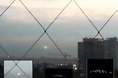 Σχηματισμός ΑΤΙΑ Orbs  εμφανίζεται πάνω από Σαντιάγο, Χιλή 18 Δεκέμβρη του 2012