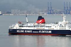 Πρόσκρουση του Container Ship στο Ε/Γ-Ο/Γ 