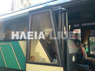 Φωτογραφία για Αμαλιάδα: Μεθυσμένος επιτέθηκε σε λεωφορείο του ΚΤΕΛ Ηλείας με μαθητές