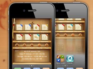 Φωτογραφία για iBook's Wood Style [HD]: Cydia theme SBSsettings free
