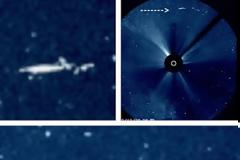 Μεγάλο  UFO εντοπίζεται στον Ήλιο από το Soho της Nasa στις 20 Δεκ