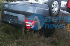 Εκτροπή αυτοκινήτου με τραυματία στη γέφυρα του Αχελώου! [video]