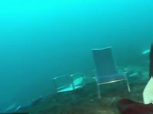 Φωτογραφία για Για πρώτη φορά εικόνες και βίντεο από το εσωτερικό του βυθισμένου Costa Concordia