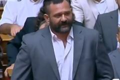 O βουλευτής της Χρυσής Αυγής, Γιάννης Λαγός, αναφερόμενος στο ρεπορτάζ ... του ΒΒC.