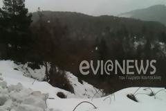 Στα λευκά τα βουνά της Χαλκίδας!