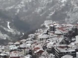 Φωτογραφία για Βίντεο από το χιονισμένο Μέτσοβο!