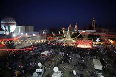 Χιλιάδες πιστοί χριστιανοί συνέρευσαν στην Βηθλεέμ