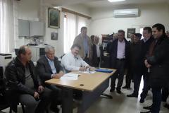 Υπεγράφη η σύμβαση για το βιολογικό του Κρουσώνα