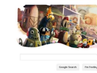 Φωτογραφία για H Google μας εύχεται για τις γιορτές με ένα χριστουγεννιάτικο Google Doodle