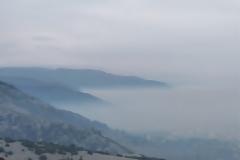 Εντυπωσιακή φωτό: Η Ξάνθη μέσα σε νέφος αιθαλομίχλης από τζάκια και σόμπες!