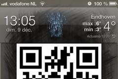 WeeBarCodeDisplay for Notification Center: Cydia addons