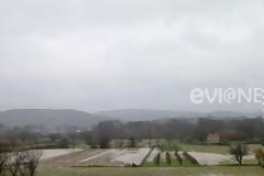 Αυλωνάρι: Βούλιαξαν τα χωράφια από την βροχή!