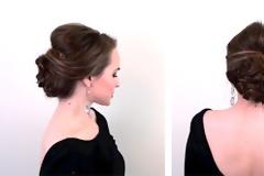 5λεπτο Updo για να κλέψετε τις εντυπώσεις