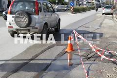 Πύργος η πόλη με τις λακκούβες - Αφόρητη η ζωή των οδηγών