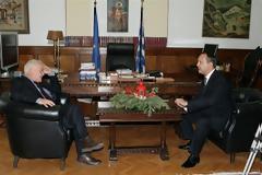 Συνάντηση ΥΜΑΘ κ. Θεόδωρου Καραογλου με τον υπουργό διοικητικής μεταρρύθμισης και ηλεκτρονικής διακυβέρνησης κ. Αντώνιο Μανιτάκη