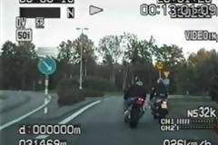 Καταδίωξη μοτοσυκλέτας από περιπολικό