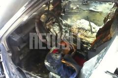 Σοκ: Λούστηκε με βενζίνη μέσα στο αυτοκίνητό του και έβαλε φωτιά- Τον έσβησαν με λάστιχα την τελευταία στιγμή