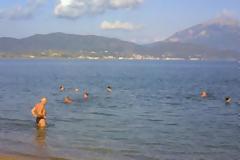 Πάτρα: Πρωτοχρονιάτικες βουτιές για τους χειμερινούς κολυμβητές της πόλης
