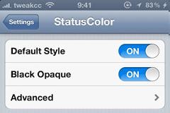 StatusColor: Cydia tweak free update