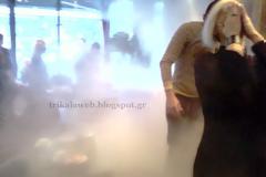 Παραλίγο να πιάσει φωτιά καφετέρια στην Ασκληπιού στα Τρίκαλα