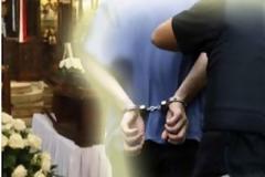 Πήγε στη κηδεία της μητέρας του με συνοδεία αστυνομικών