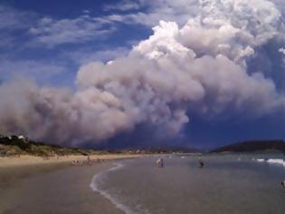 Φωτογραφία για Τασμανία: Μέχρι τη θάλασσα έφτασαν οι φλόγες