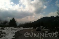 Χαλκίδα: Στα άσπρα τα βουνά, τσουχτερό κρύο παντού!