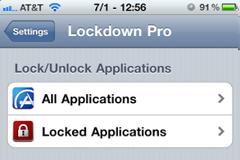 Lockdown Pro: Cydia tweak update