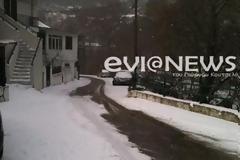 Ξημέρωσε άσπρη μέρα στην Στενή! Κλειστά τα σχολεία