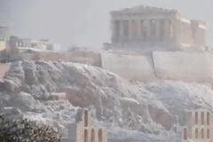 ΨΕΜΑ η φωτογραφία με τη χιονισμένη Ακρόπολη στην Guardian!!