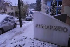 Δήμος Θηβαίων : Έπεσαν τα πρώτα χιόνια, άμεση η επέμβαση του μηχανισμού πολιτικής προστασίας