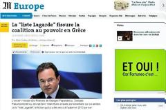 Le Monde: Η λίστα Λαγκάρντ προκαλεί ρωγμές στην κυβέρνηση