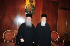 Ο Μητροπολίτης Θεσσαλονίκης Άνθιμος στο Φανάρι