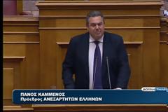 Καμμένος: Η ανεργία θα φτάσει 40%