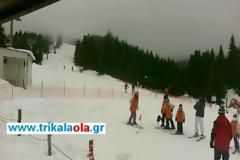 Φρέσκο χιόνι στο χιονοδρομικό Περτουλίου!